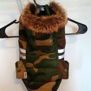 Small dog winter jacket